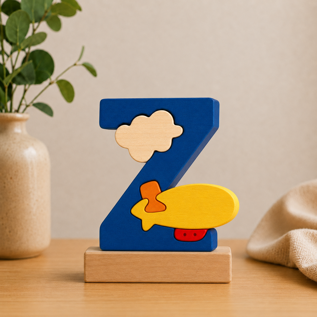 Wooden Alphabet Puzzles