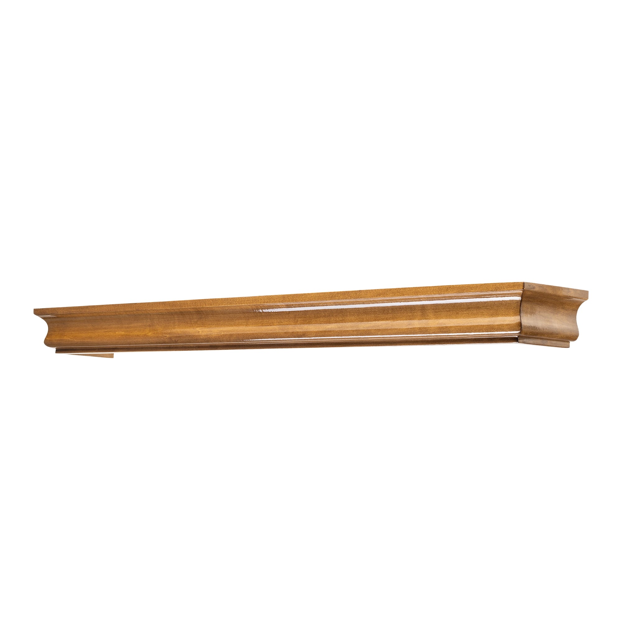 Athena Wooden Curtain Track System with Decorative Valance