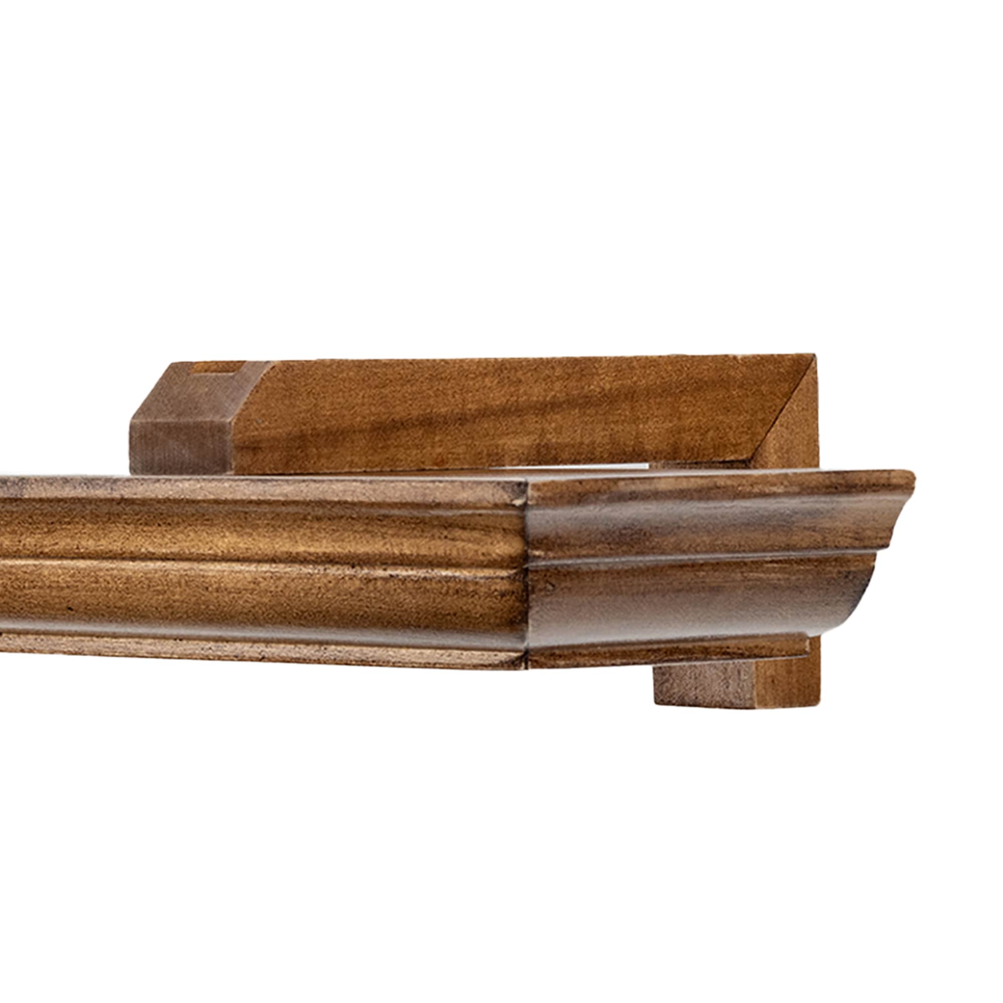 Filip Wooden Curtain Track System with Decorative Valance