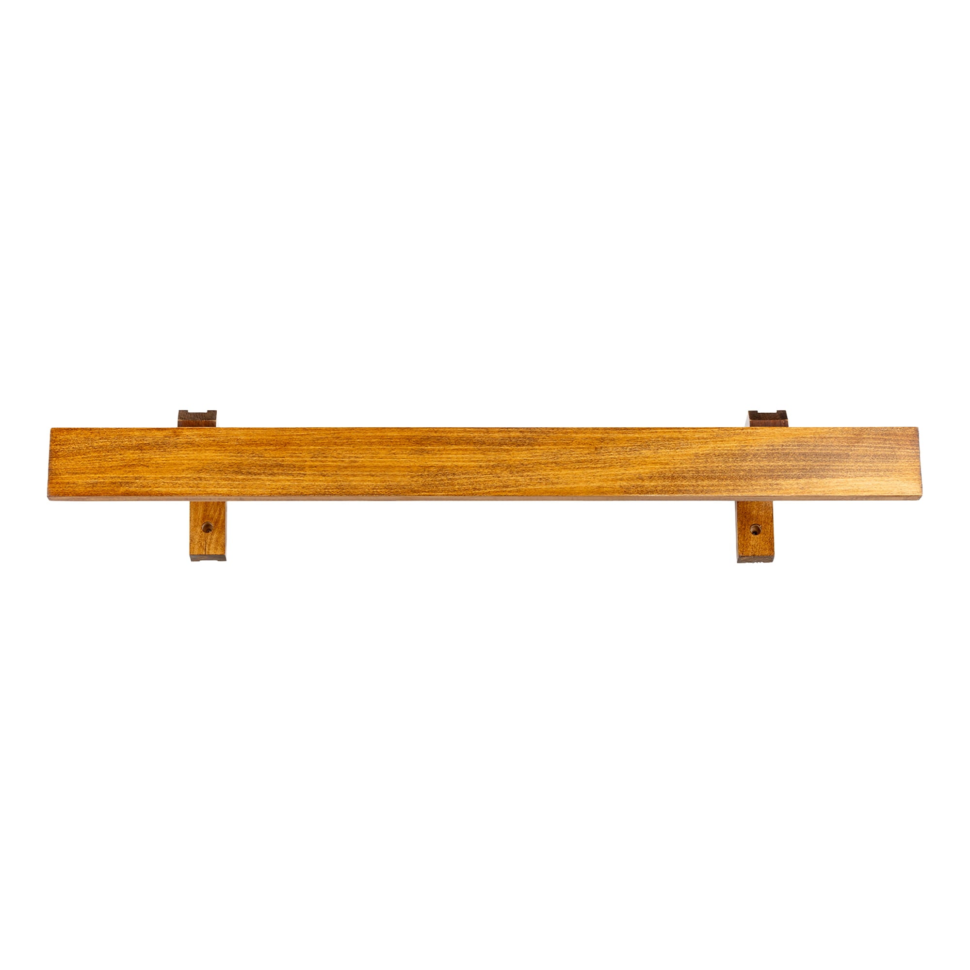 Travetto Double Curtain Track System with Wooden Decorative Valance