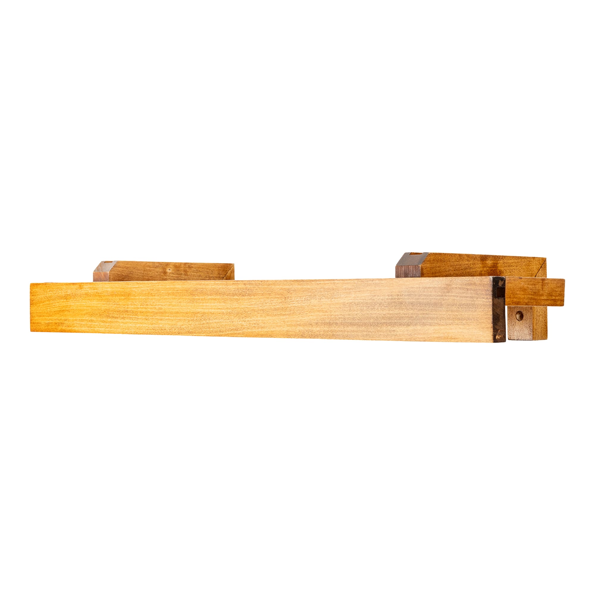 Travetto Double Curtain Track System with Wooden Decorative Valance