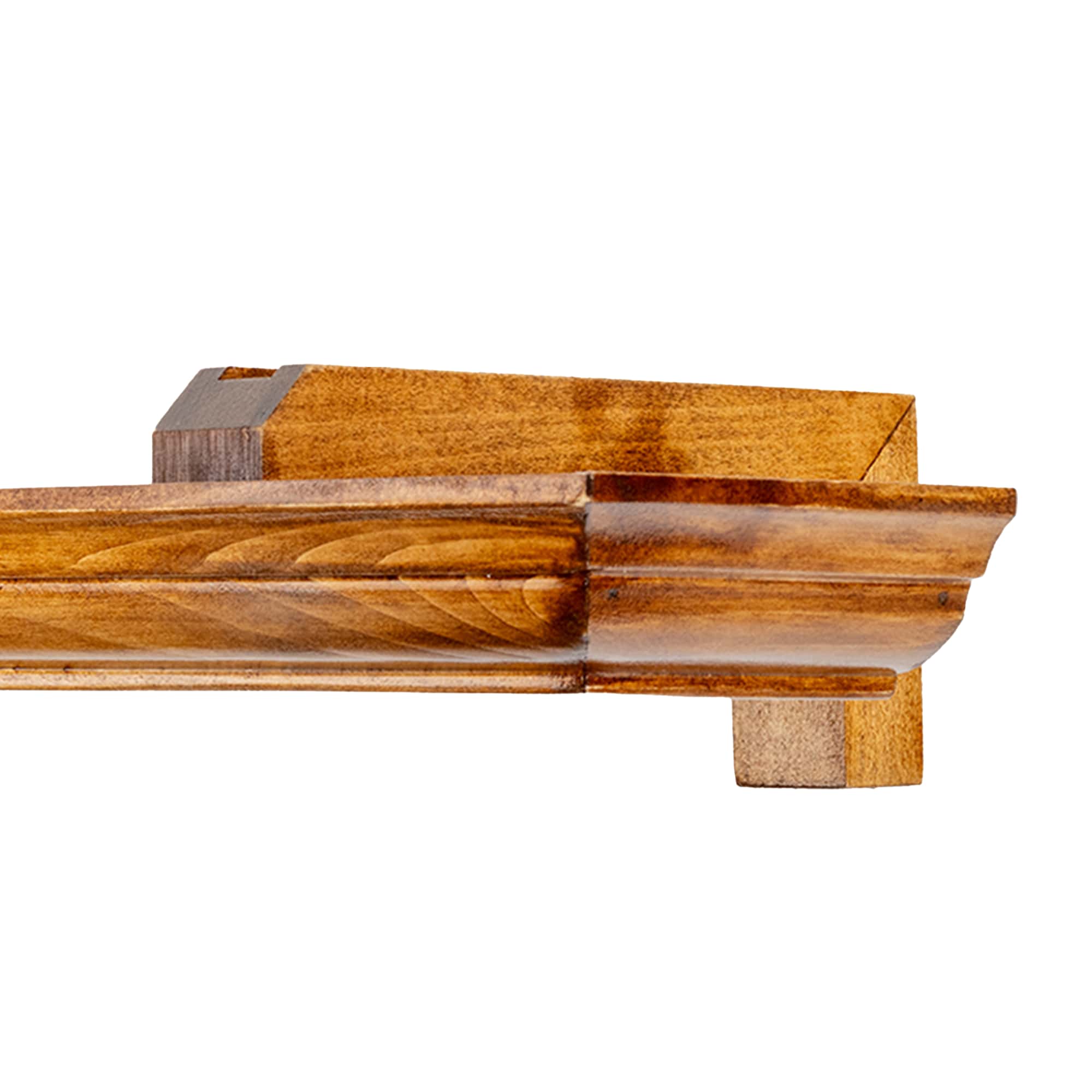 Filip Wooden Curtain Track System with Decorative Valance