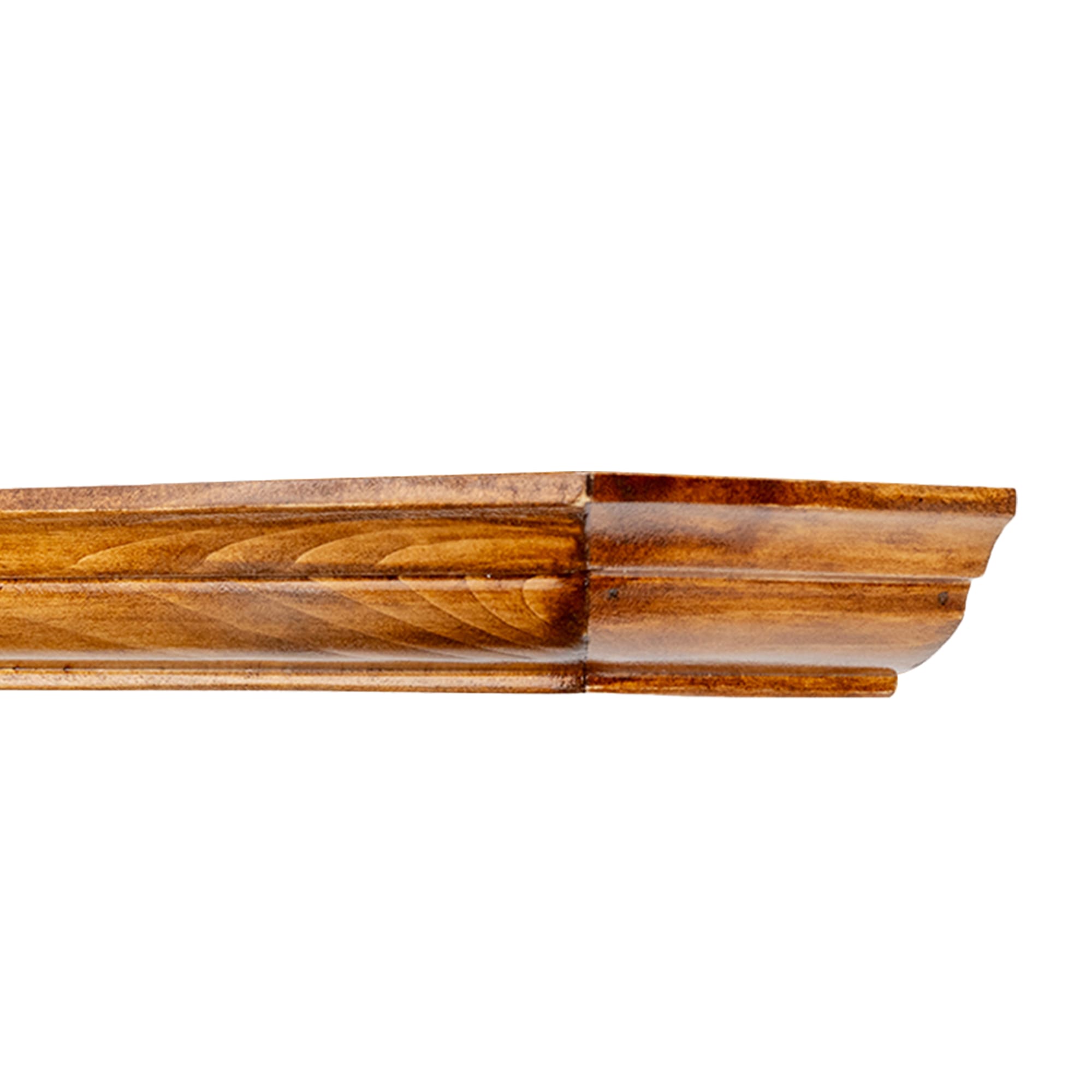 Filip Wooden Curtain Track System with Decorative Valance