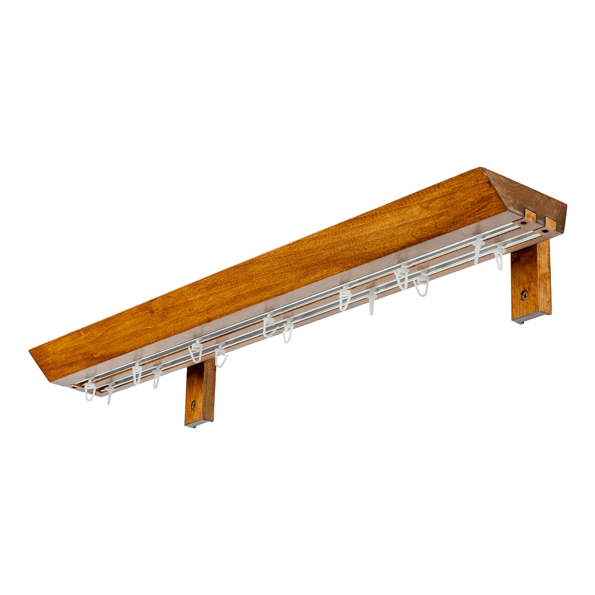Double curtain and drape track Knauern