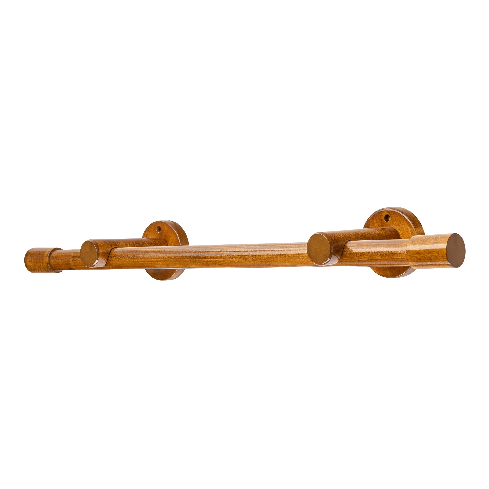 Luna Single 35 mm Wooden Curtain Rod & Track System