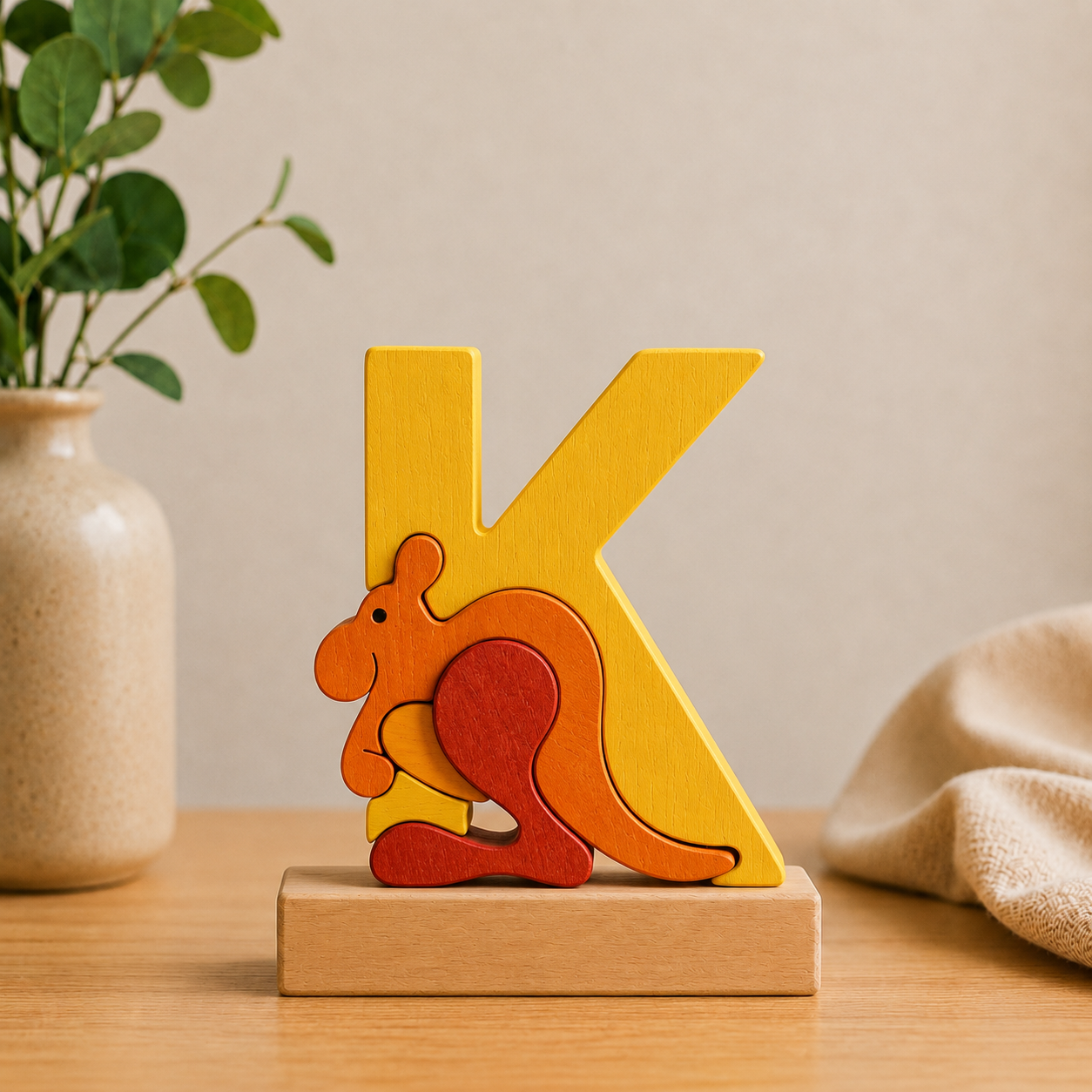 Wooden Alphabet Puzzles