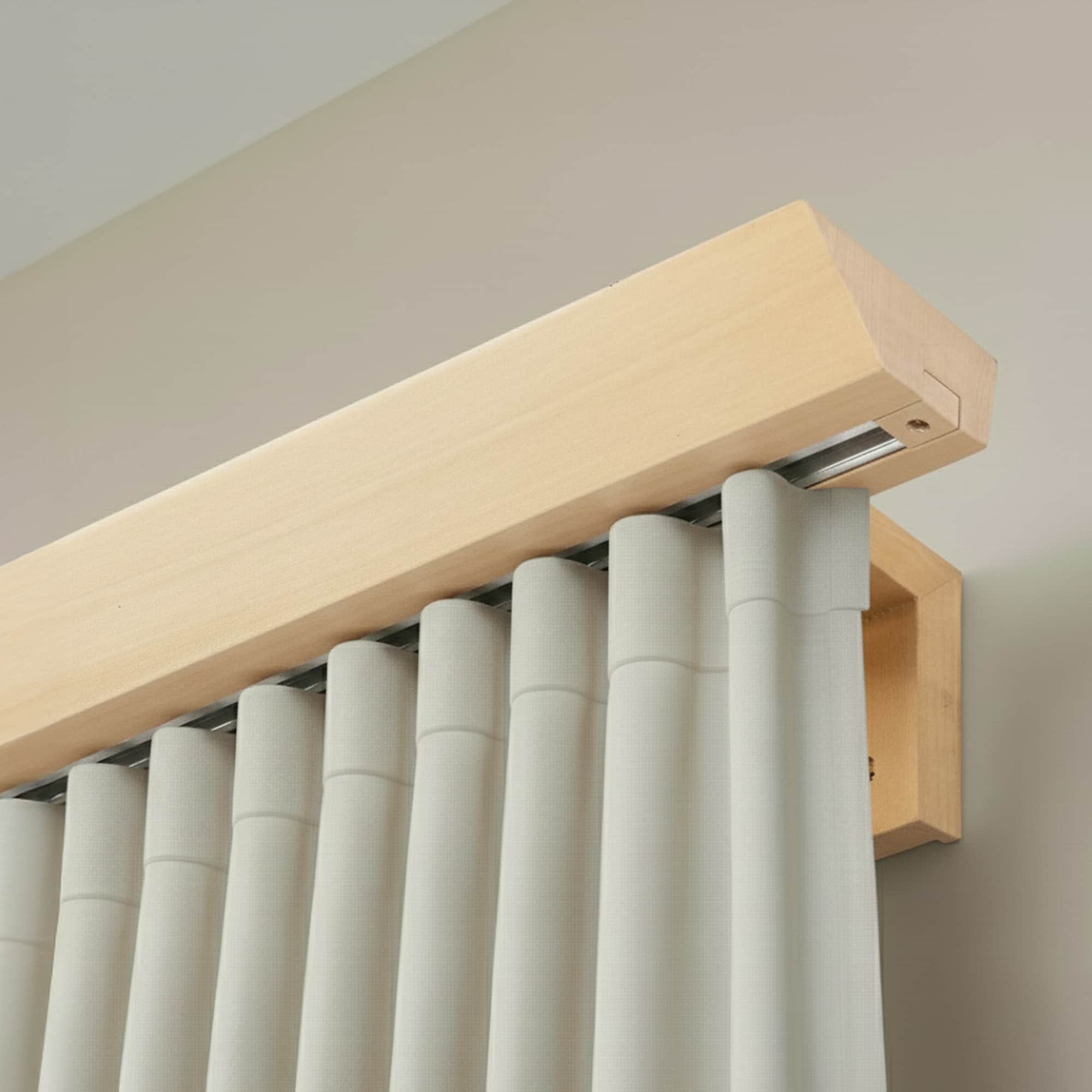 Single curtain track Knauern