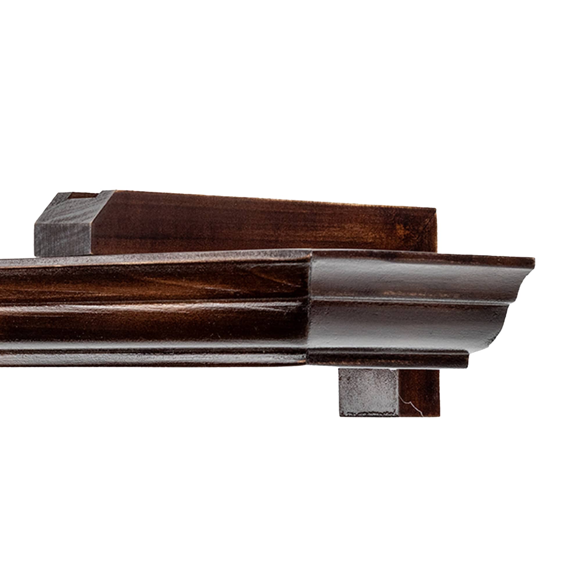 Filip Wooden Curtain Track System with Decorative Valance
