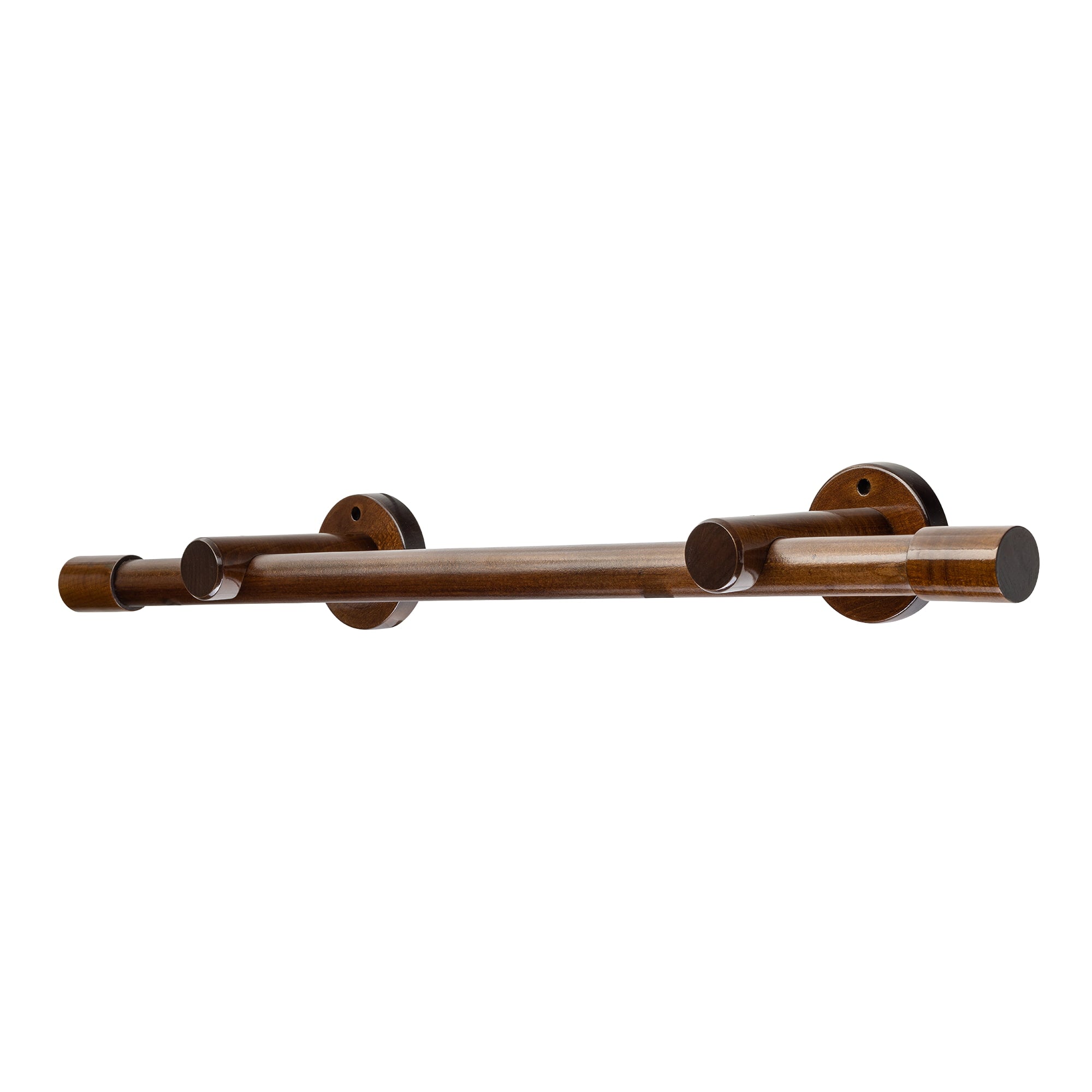 Luna Single 35 mm Wooden Curtain Rod & Track System