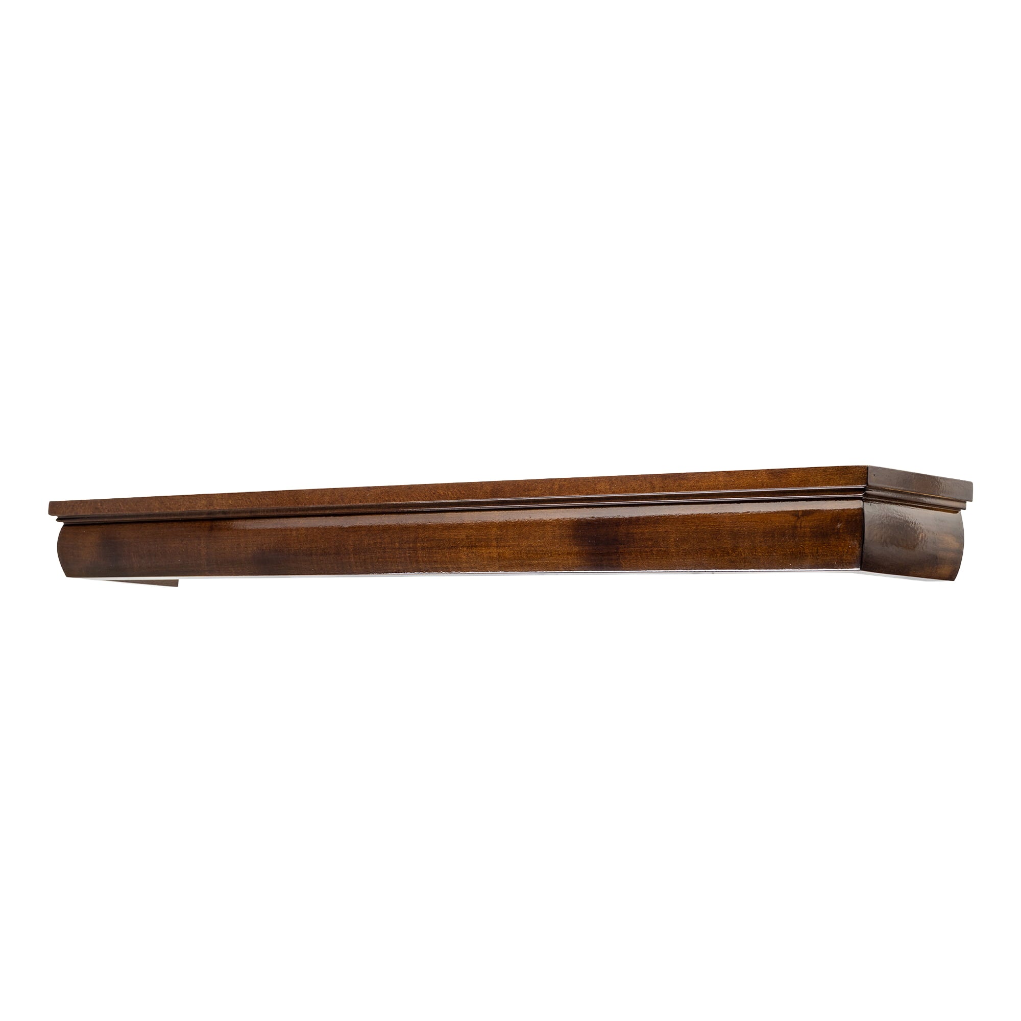Firenze Wooden Curtain Track System with Decorative Valance