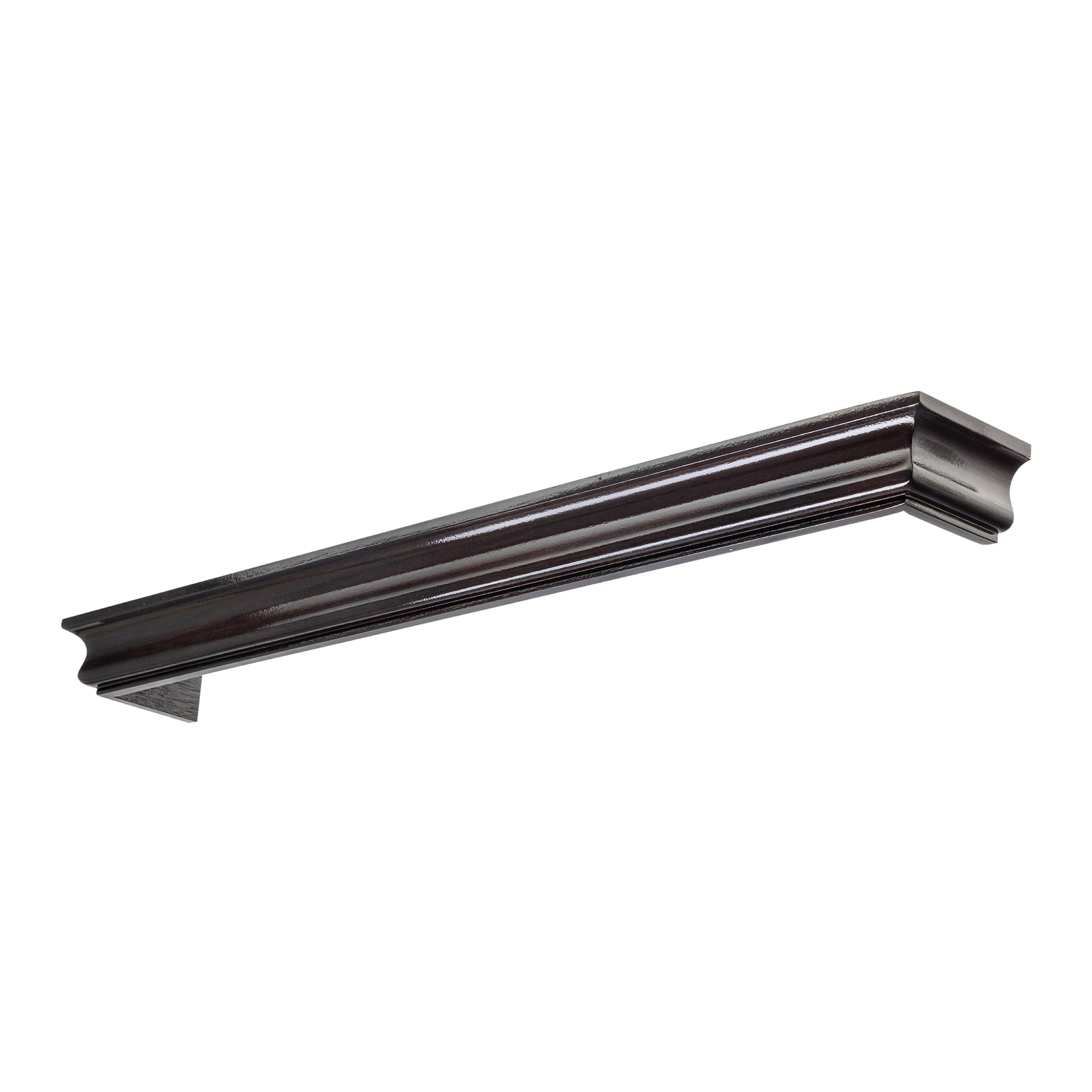 Athena Wooden Curtain Track System with Decorative Valance