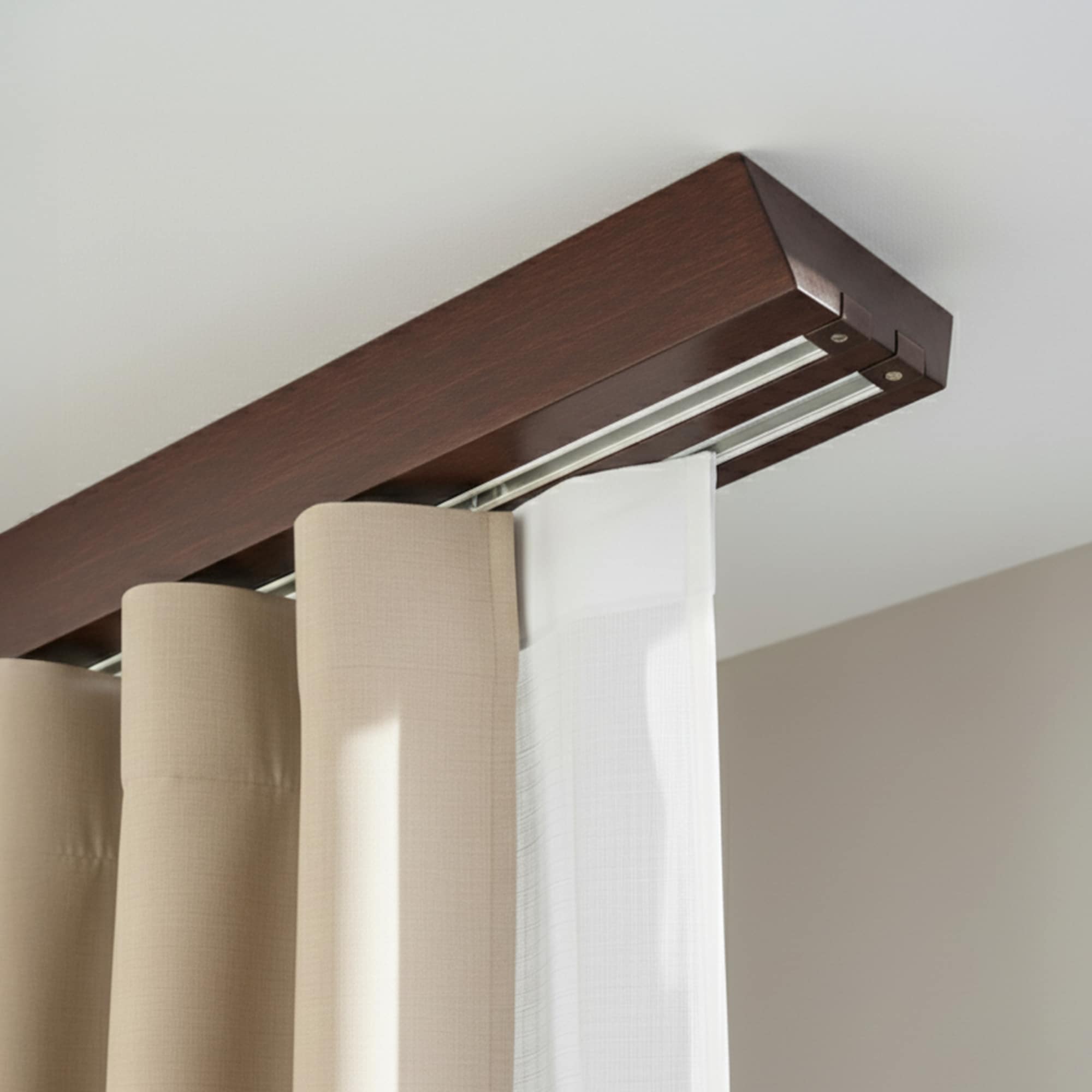 Double curtain and drape track Knauern