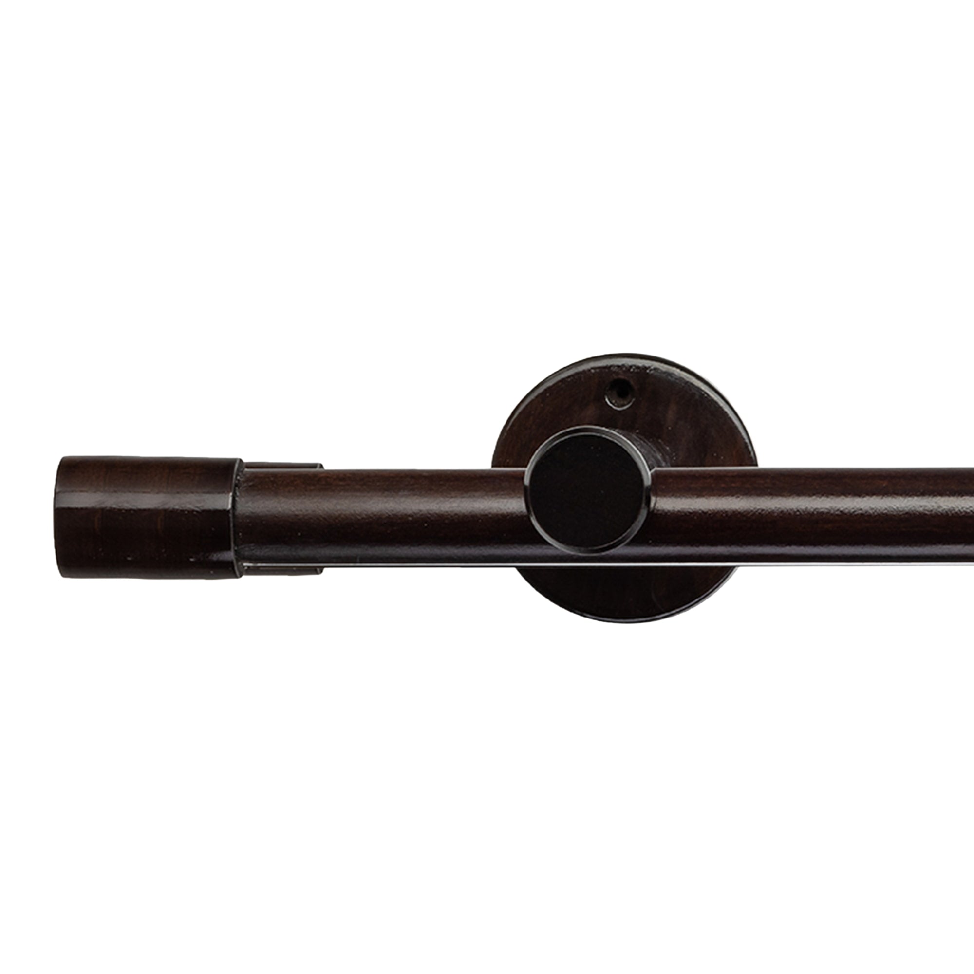 Luna Double 35 mm Wooden Curtain Rod & Track System