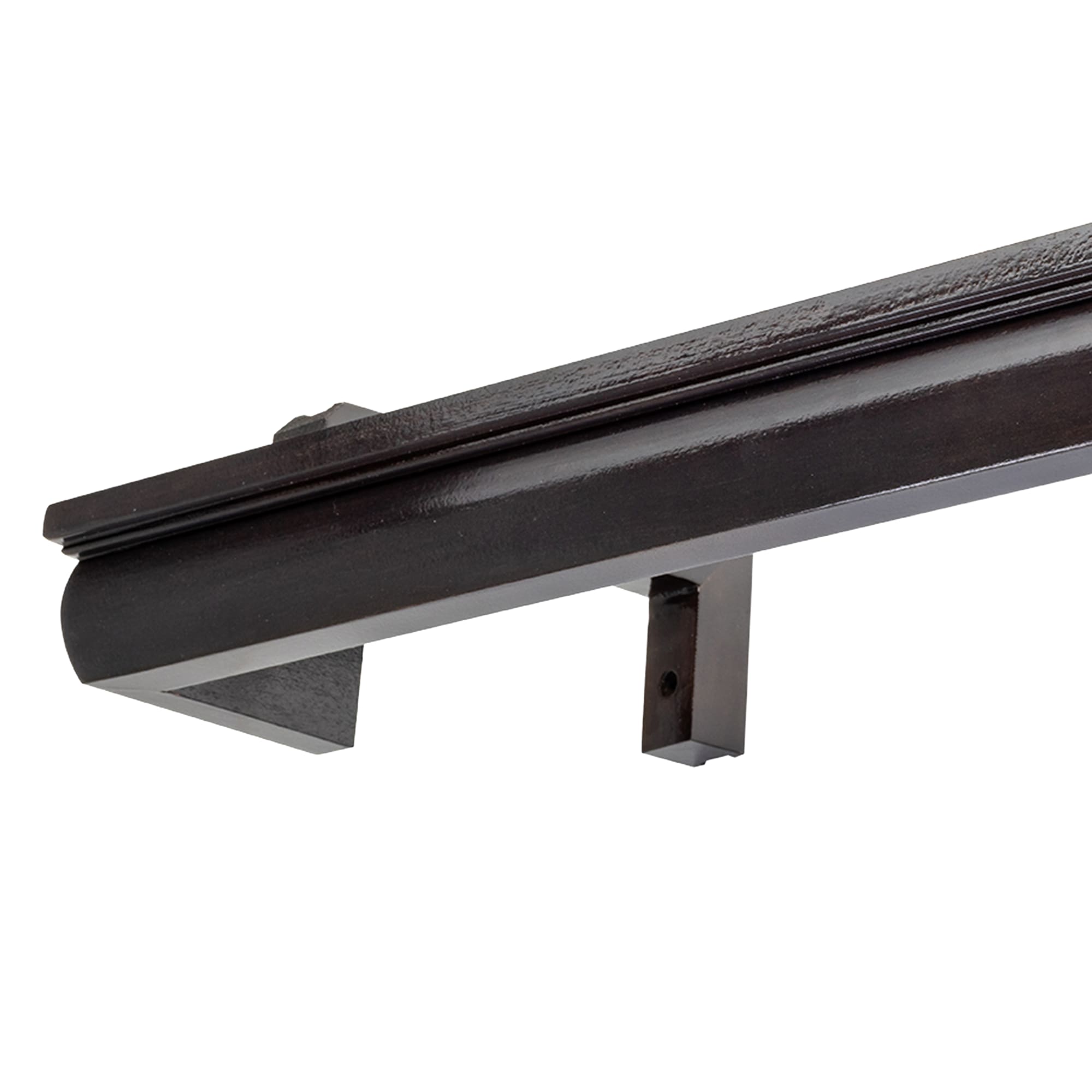 Firenze Wooden Curtain Track System with Decorative Valance