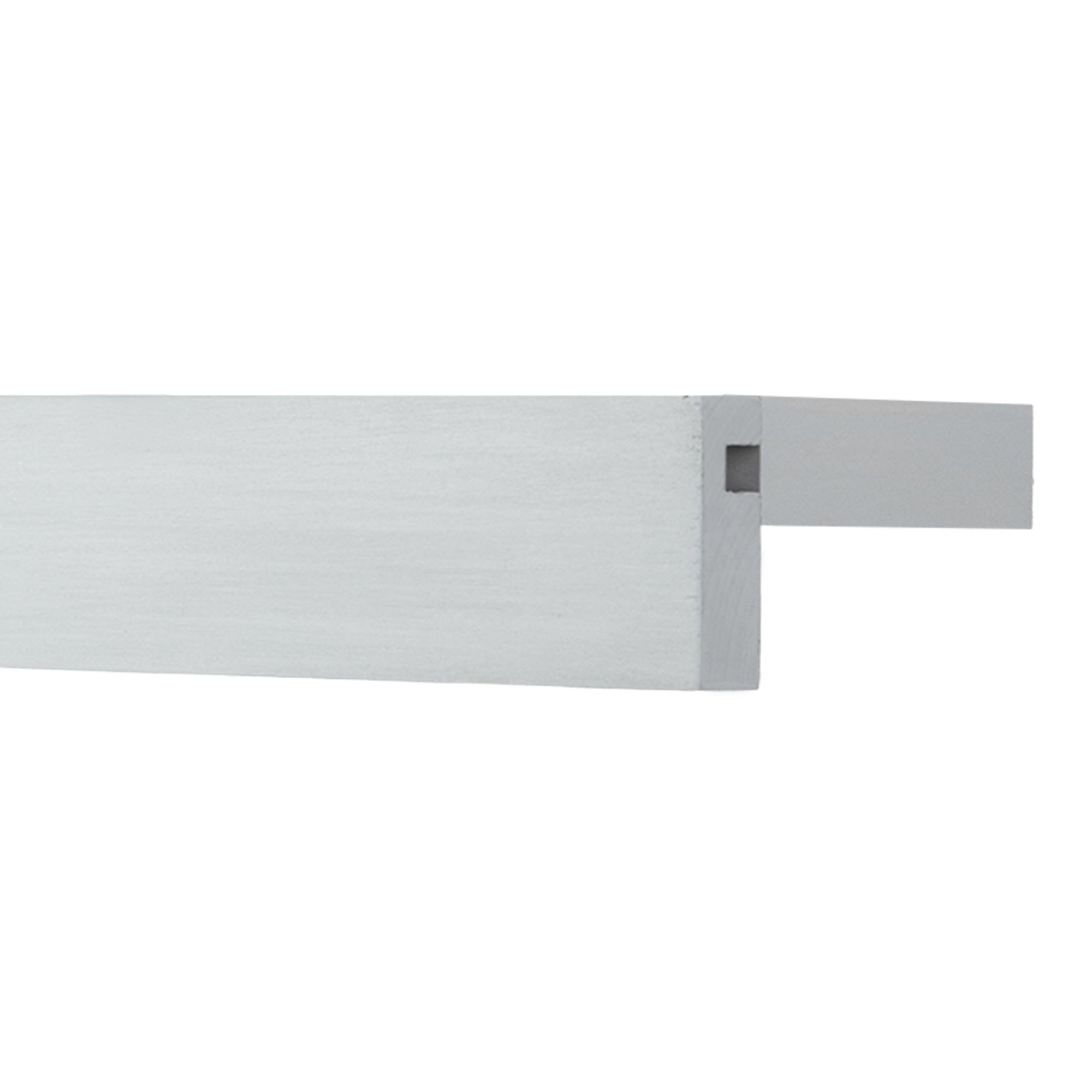 Travetto Double Curtain Track System with Wooden Decorative Valance