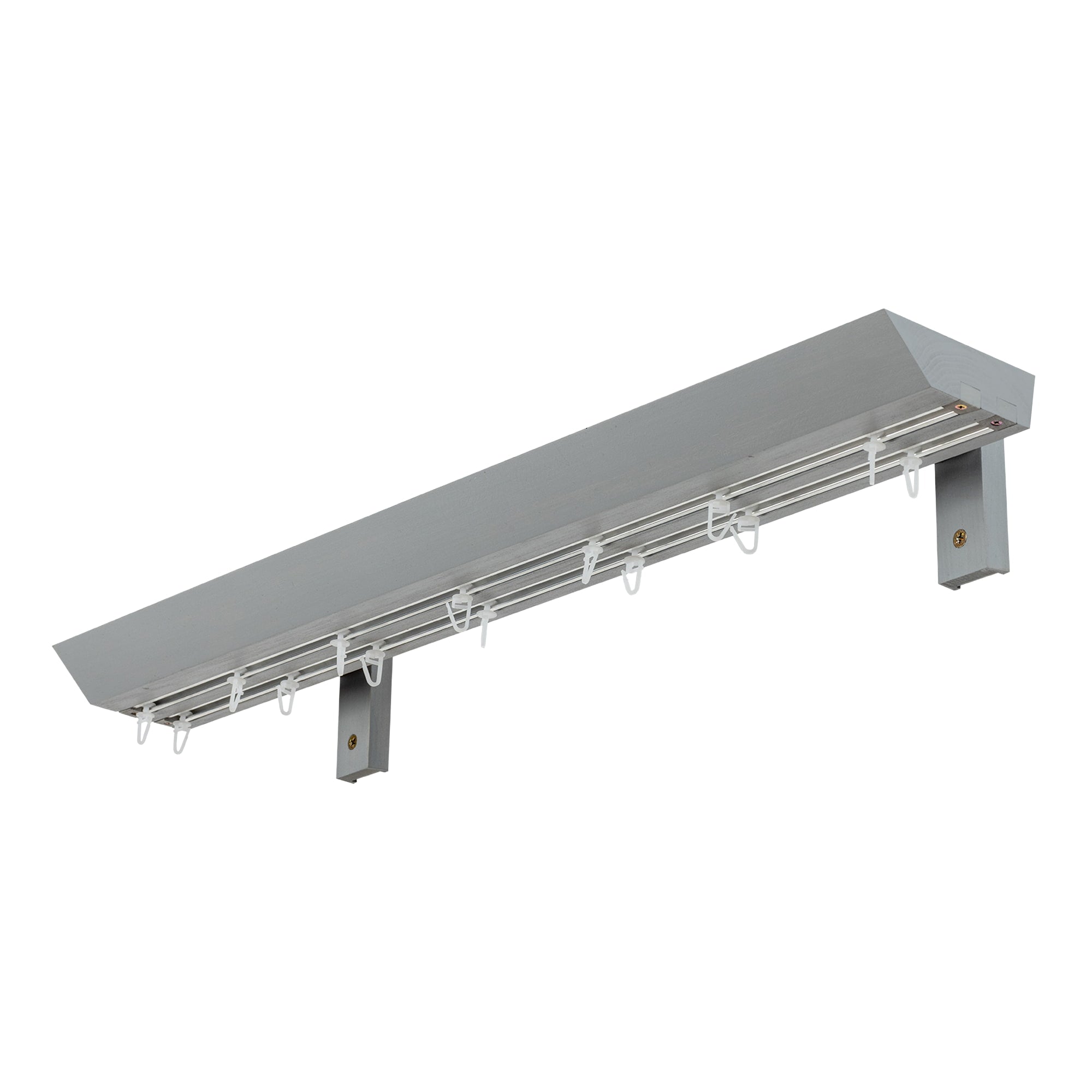 Double curtain and drape track Knauern