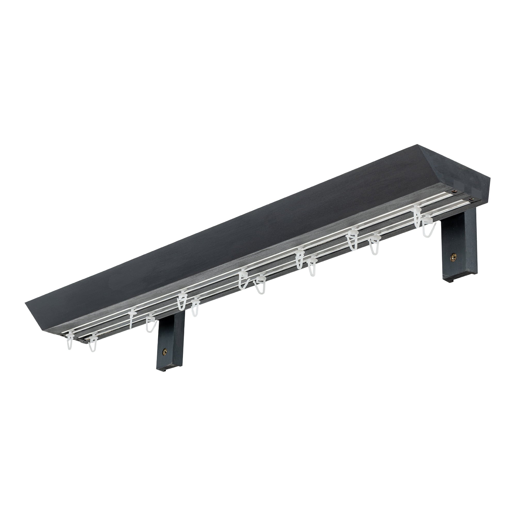Double curtain and drape track Knauern