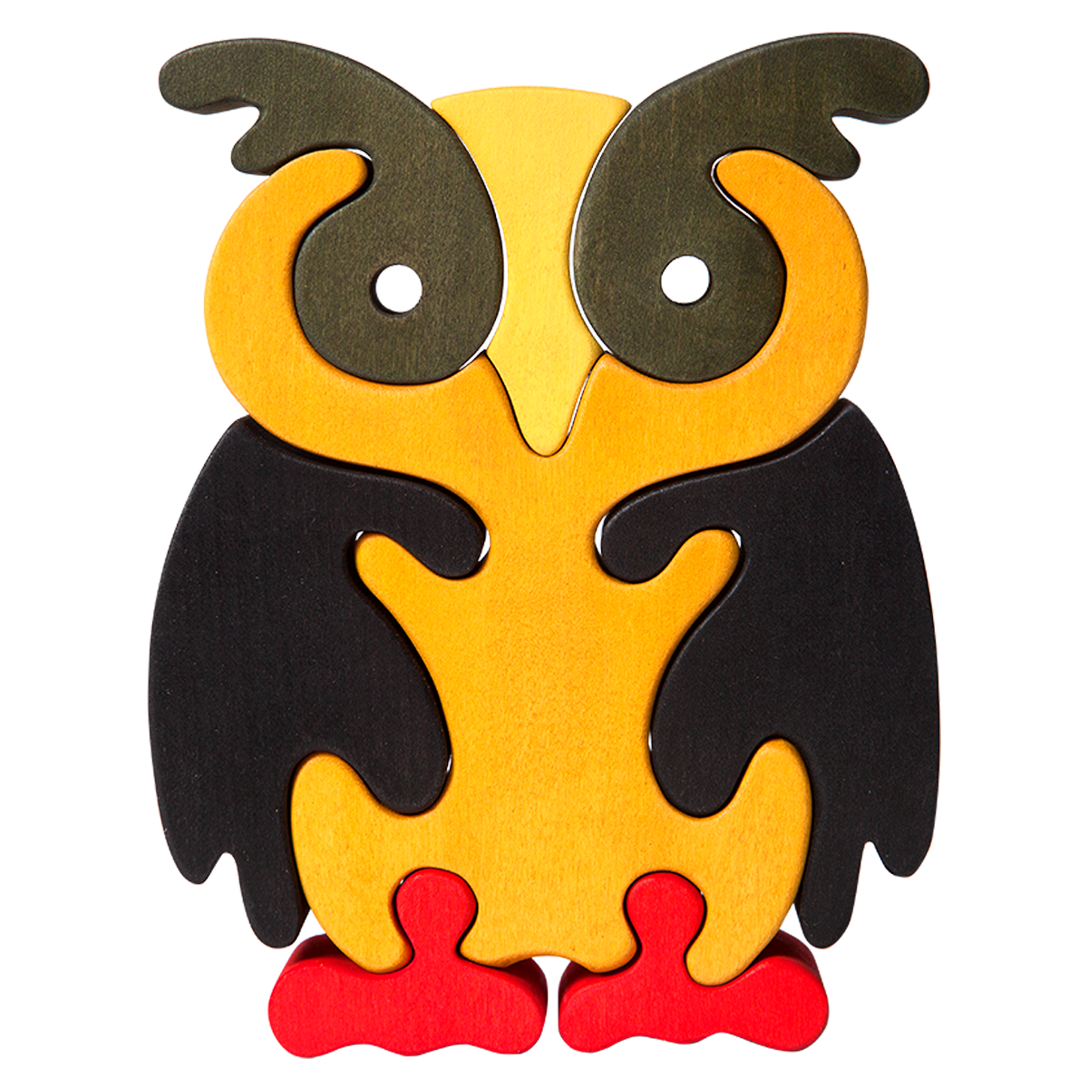 Wooden Owl Puzzle