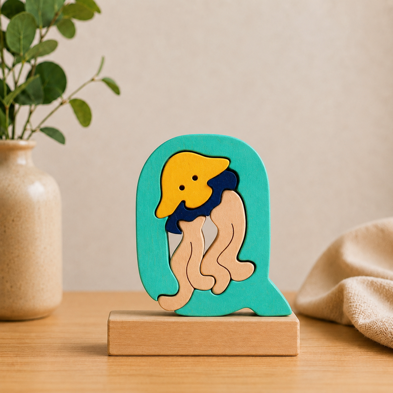 Wooden Alphabet Puzzles