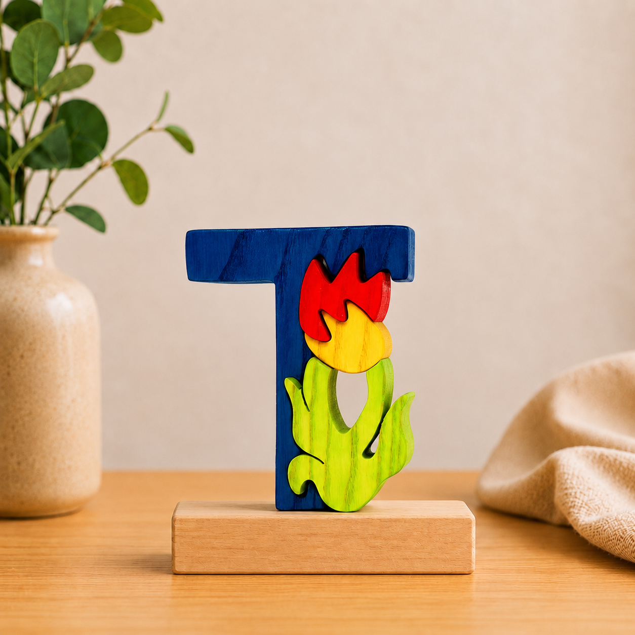 Wooden Alphabet Puzzles