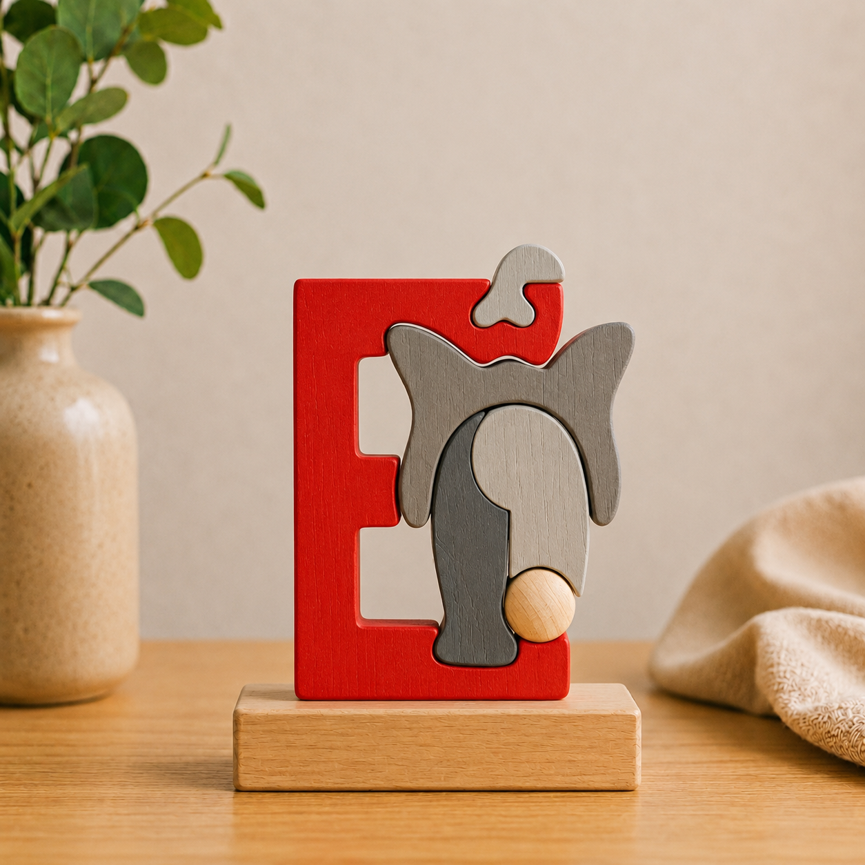 Wooden Alphabet Puzzles